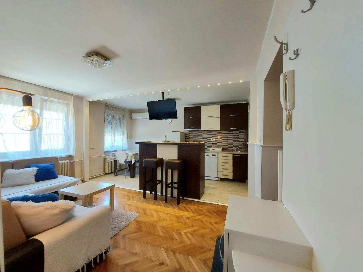 Central Apartment With Garage Újvidék Kültér fotó