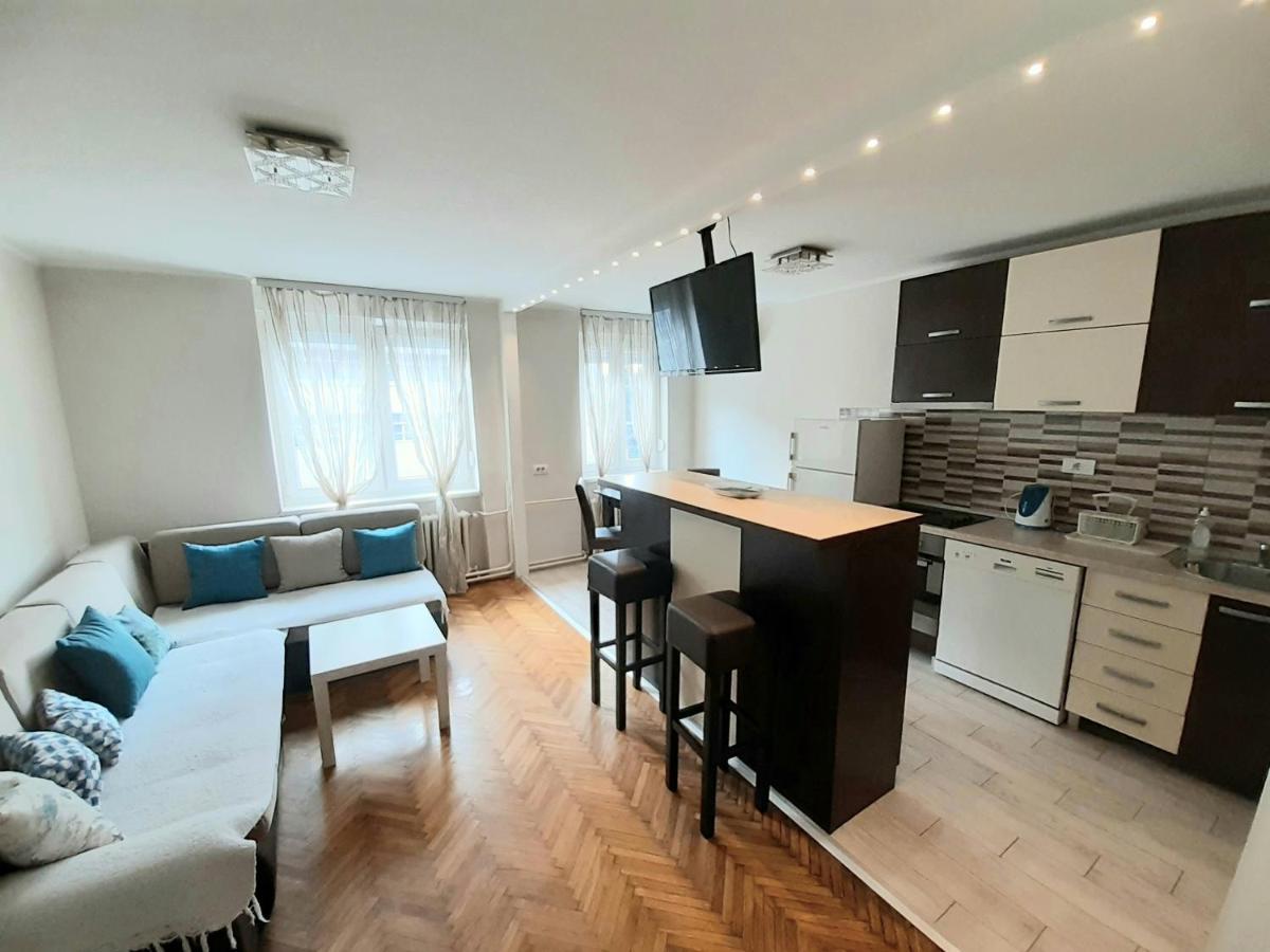 Central Apartment With Garage Újvidék Kültér fotó